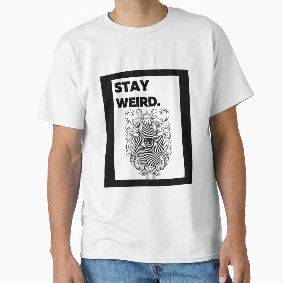 Read Books Stay Weird Blue Quote by Ivy-si T-Shirts, Hoodie, Sweatshirt | BlankRebels.com (Image 1)