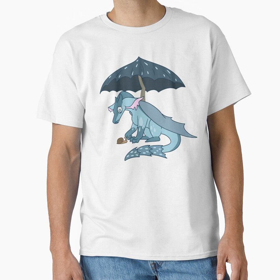 Blue Umbrella Dragon by Crazy-Creators T-Shirts, Hoodie, Sweatshirt | BlankRebels.com (Image 1)