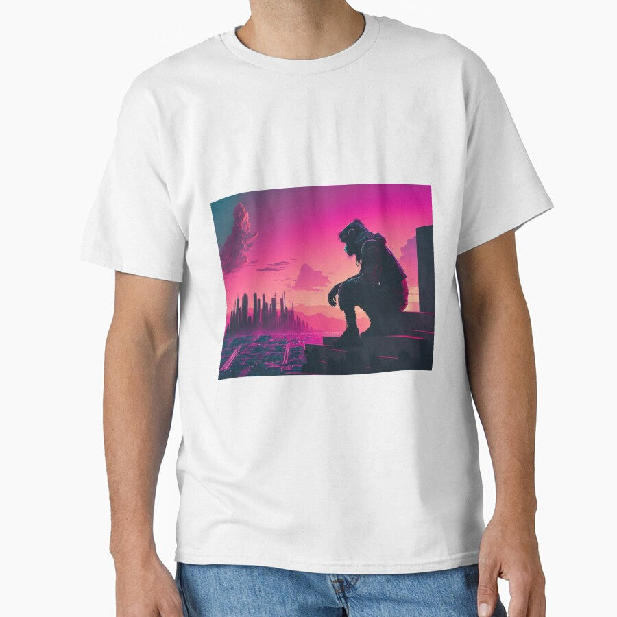 Cyberpunk Monkey Poster by WSMonkeyPosters T-Shirts, Hoodie, Sweatshirt | BlankRebels.com (Image 1)