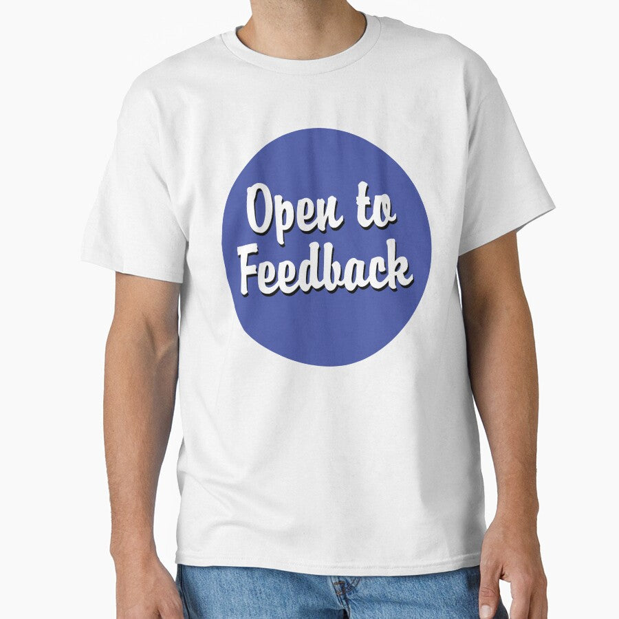open to feedback sticker by PIXEL POP DESIGNS - Beyond the Norm! T-Shirts, Hoodie, Sweatshirt | BlankRebels.com (Image 1)