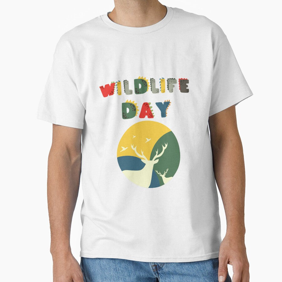 World Wildlife Day || Wildlife Day || Dino Style by ShopWearInspire T-Shirts, Hoodie, Sweatshirt | BlankRebels.com (Image 1)