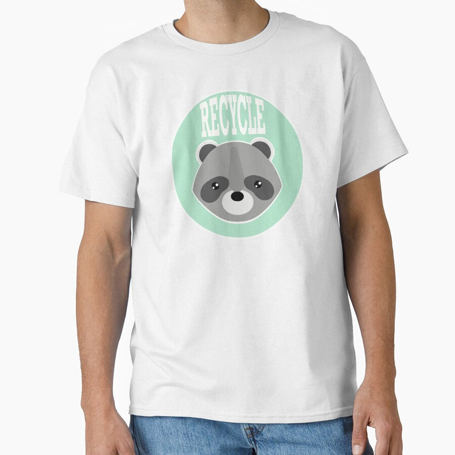 Raccoon - Recycle by GraesDreams T-Shirts, Hoodie, Sweatshirt | BlankRebels.com (Image 1)