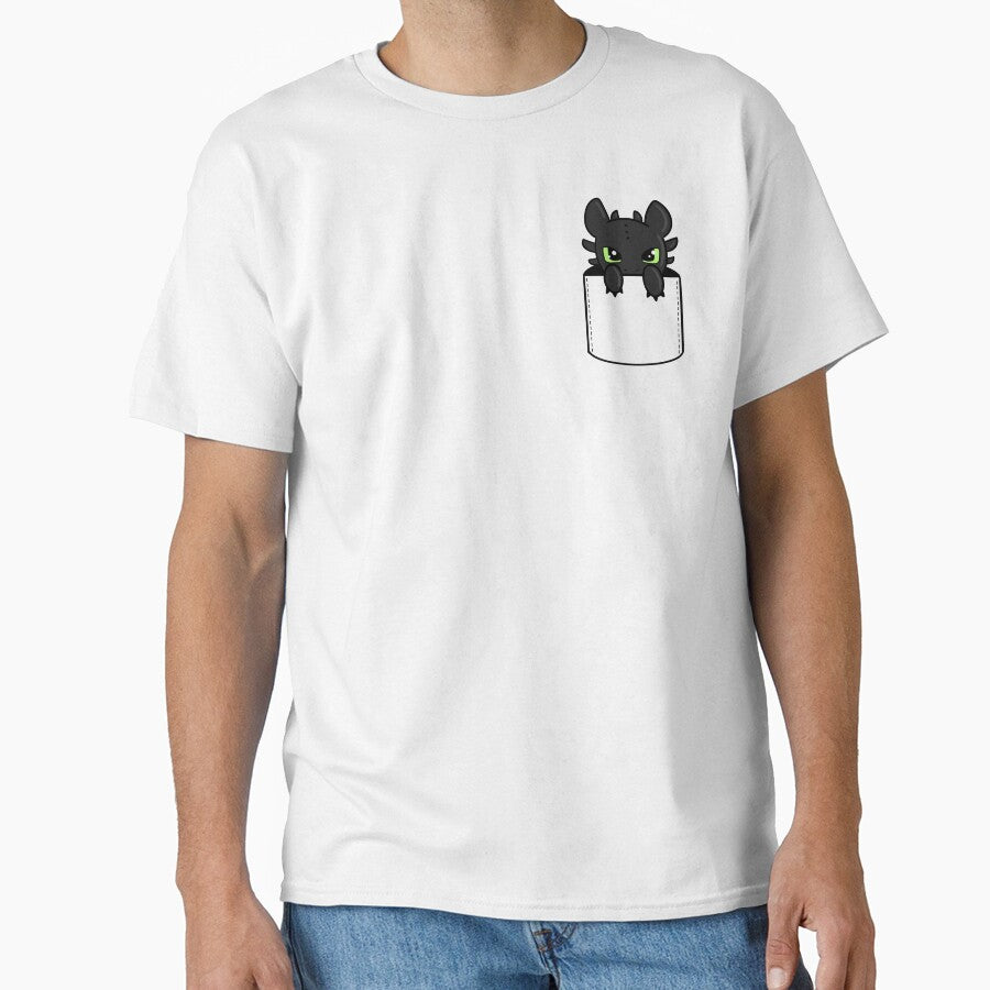 Pocket Toothless by TheSimpleEdge T-Shirts, Hoodie, Sweatshirt | BlankRebels.com (Image 1)