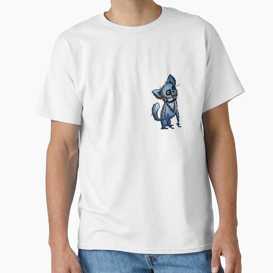 Blue Punk Chihuahua by Aleta Kibler T-Shirts, Hoodie, Sweatshirt | BlankRebels.com (Image 1)