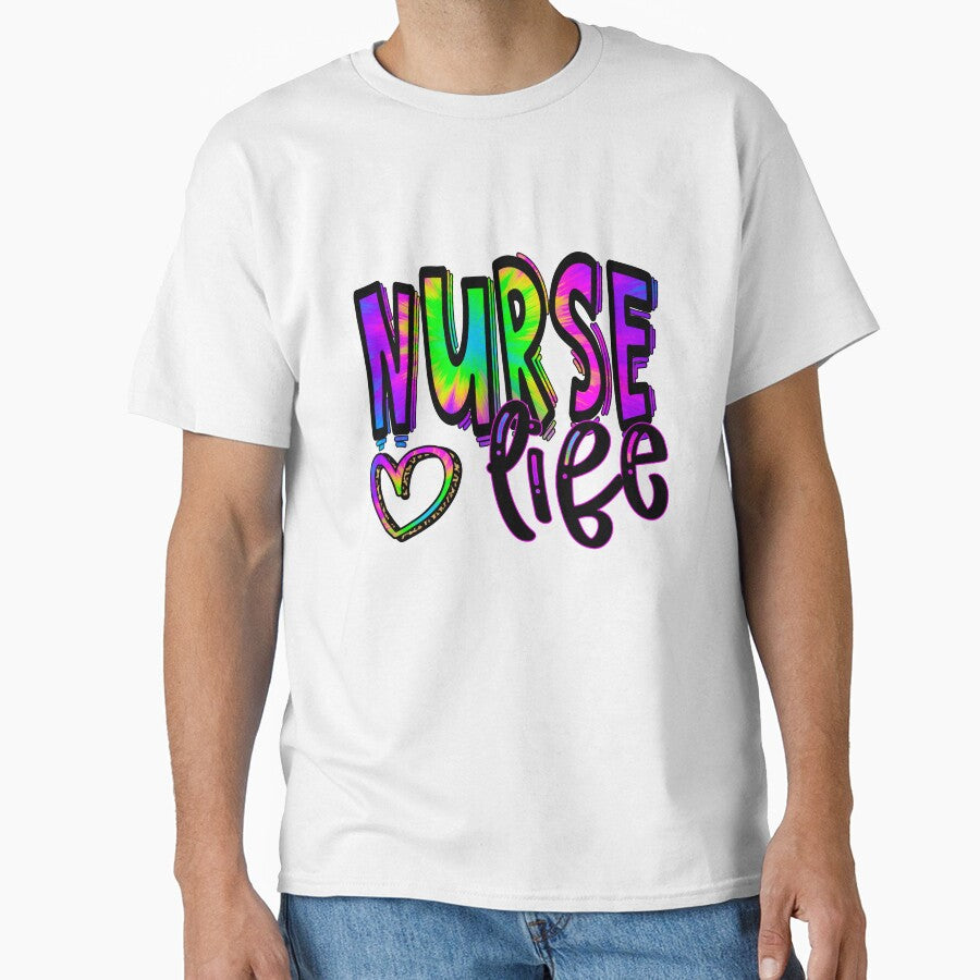 Nurse life tiedye by Designs Of all kinds T-Shirts, Hoodie, Sweatshirt | BlankRebels.com (Image 1)