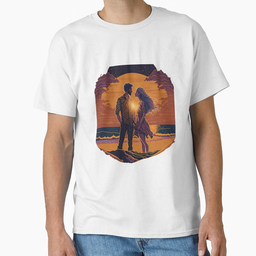 Couple in the sunset by ARTSY900 T-Shirts, Hoodie, Sweatshirt | BlankRebels.com (Image 1)