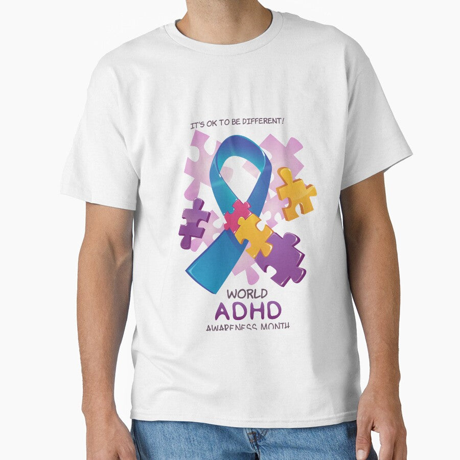 It's ok to be different! ADHD Awareness Month 2021 by SME-Store T-Shirts, Hoodie, Sweatshirt | BlankRebels.com (Image 1)