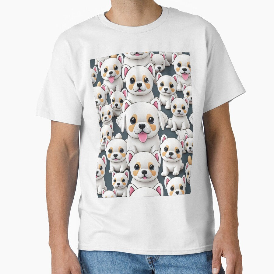 Pattern of lovely dog 1 by SpecialForceART T-Shirts, Hoodie, Sweatshirt | BlankRebels.com (Image 1)