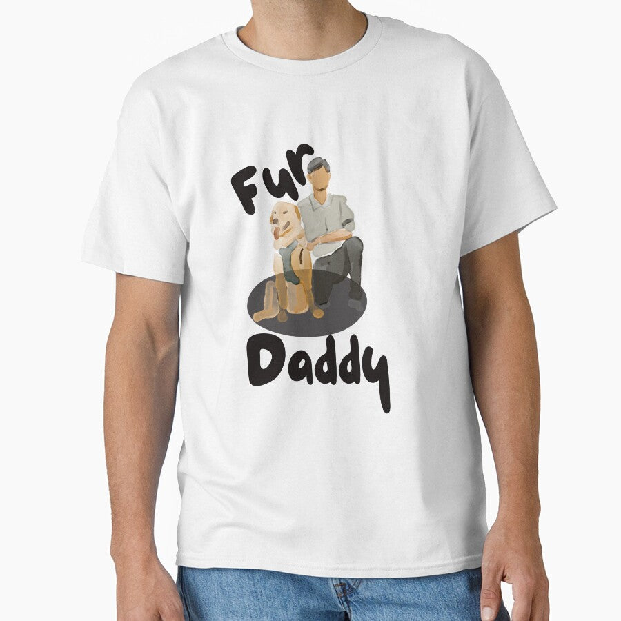 Fur Daddy – Funny Pet Parent Design by CielaNoir T-Shirts, Hoodie, Sweatshirt | BlankRebels.com (Image 1)