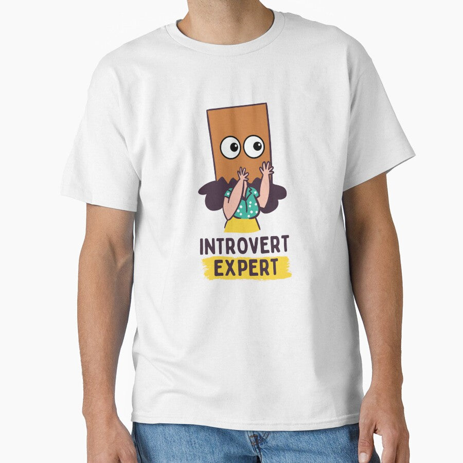 Introvert Expert Funny Introvert Woman by ddretrobot T-Shirts, Hoodie, Sweatshirt | BlankRebels.com (Image 1)