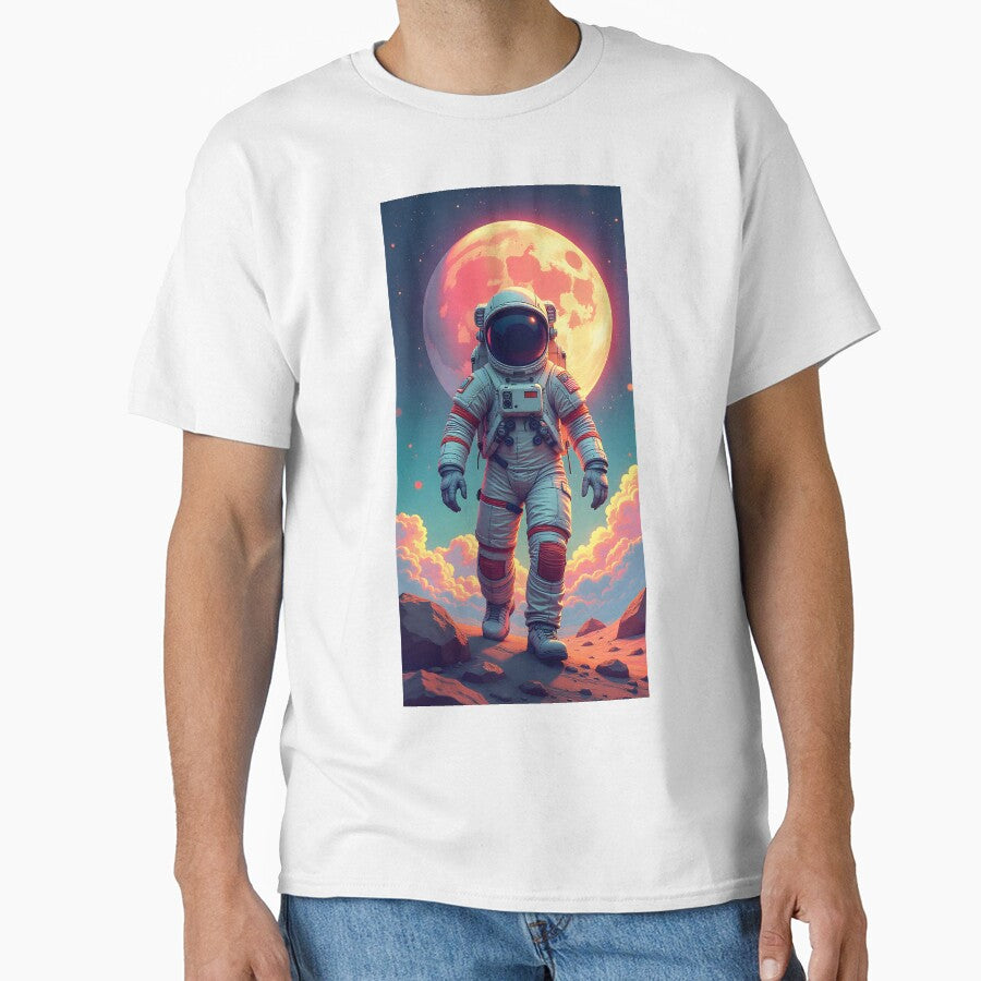 Neon Astronaut by inkadventure T-Shirts, Hoodie, Sweatshirt | BlankRebels.com (Image 1)