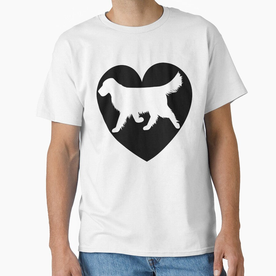 golden retriever art heart golden retriever dog lover by alaechamlal T-Shirts, Hoodie, Sweatshirt | BlankRebels.com (Image 1)