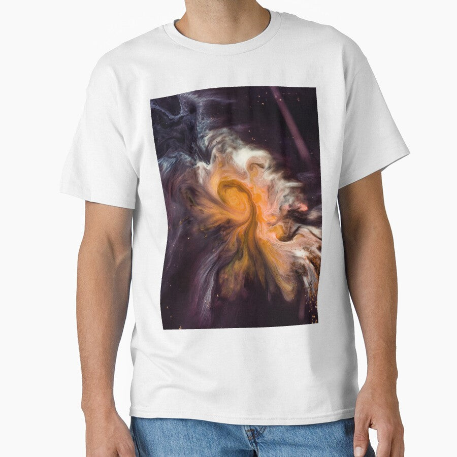 Orange spiral wormhole by DelightfulArts T-Shirts, Hoodie, Sweatshirt | BlankRebels.com (Image 1)