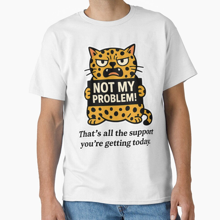 Not My Circus, Not My Monkeys – For People Who Cancel Plans | Funny Minimalist Mood by JustMeditateIt T-Shirts,... (Image 1)
