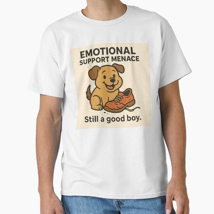 Emotional support menace by Blackcanvas444 T-Shirts, Hoodie, Sweatshirt | BlankRebels.com (Image 1)