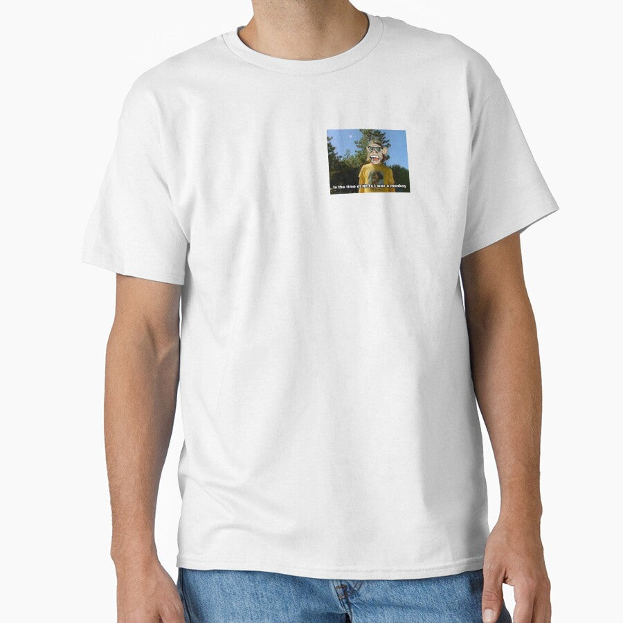 In the time of NFTs i was a Monkey by swiderdesign T-Shirts, Hoodie, Sweatshirt | BlankRebels.com (Image 1)