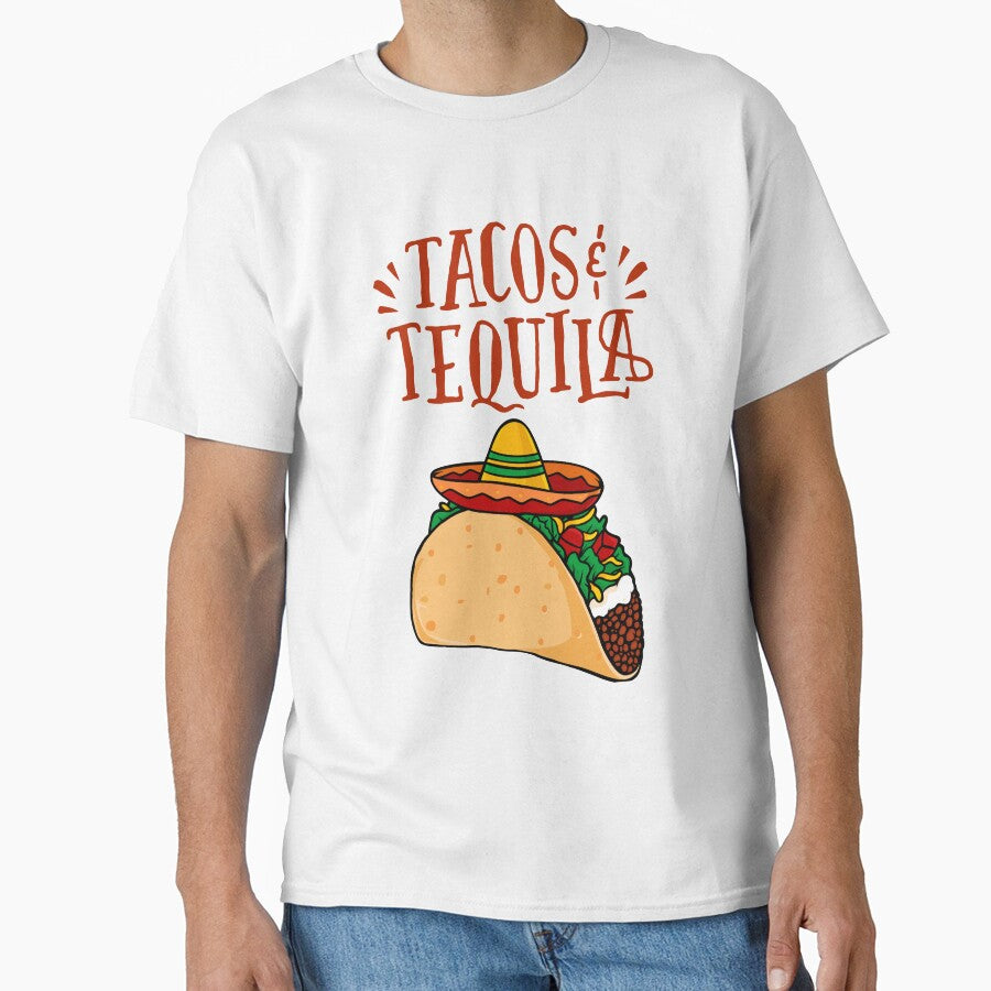 Tacos nachos tequilas mexicain by ‪Anas Talbi‬‏ T-Shirts, Hoodie, Sweatshirt | BlankRebels.com (Image 1)