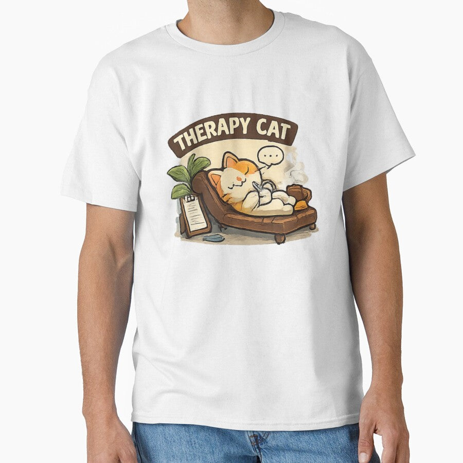 Therapy Cat by ERVNR T-Shirts, Hoodie, Sweatshirt | BlankRebels.com (Image 1)
