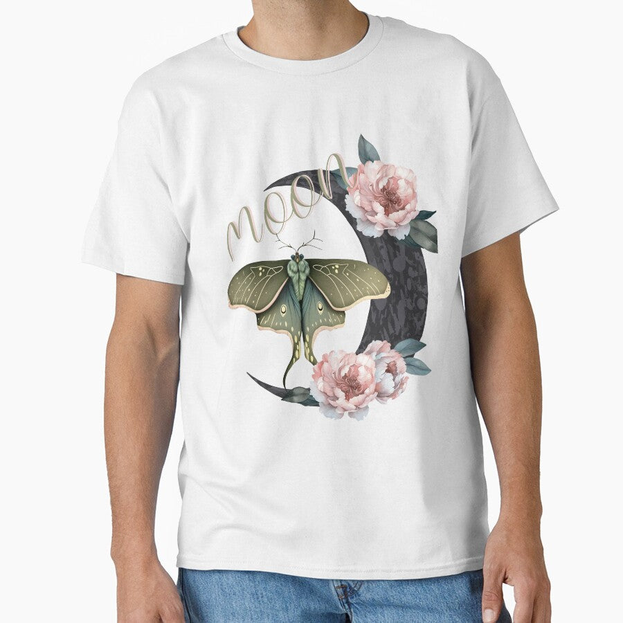 I love you to the moon and back. Moon. Moon. Make the waves of the moon. Print for printing, textile, t-shirt,... (Image 1)