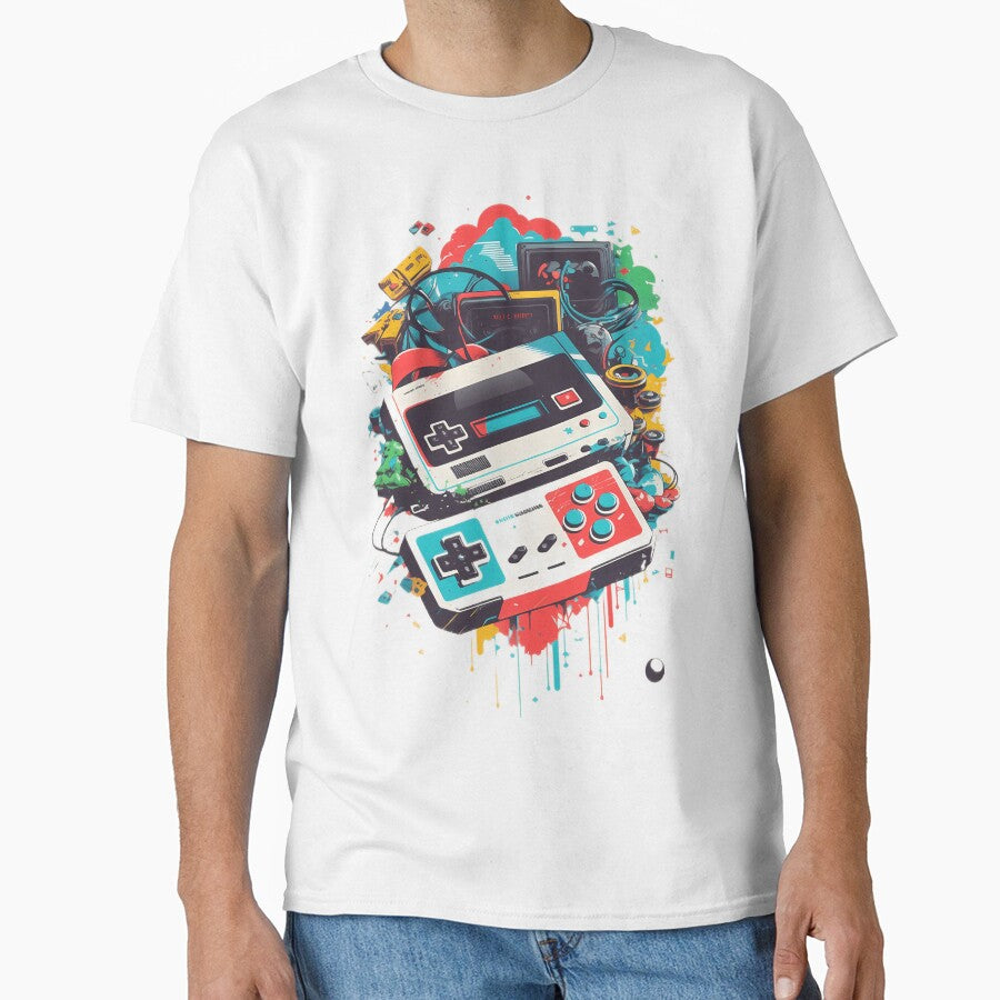 90s retro gaming concept by Xiangster987 T-Shirts, Hoodie, Sweatshirt | BlankRebels.com (Image 1)