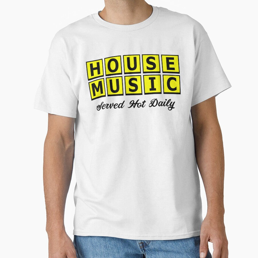 House Music Served Hot by pixeljamz T-Shirts, Hoodie, Sweatshirt | BlankRebels.com (Image 1)