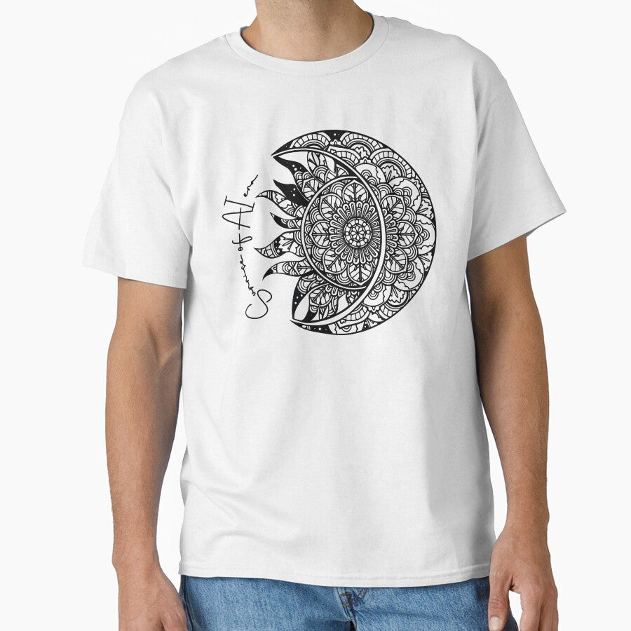 Mandala - Sunrise of AI era by Doodle-Bloom T-Shirts, Hoodie, Sweatshirt | BlankRebels.com (Image 1)