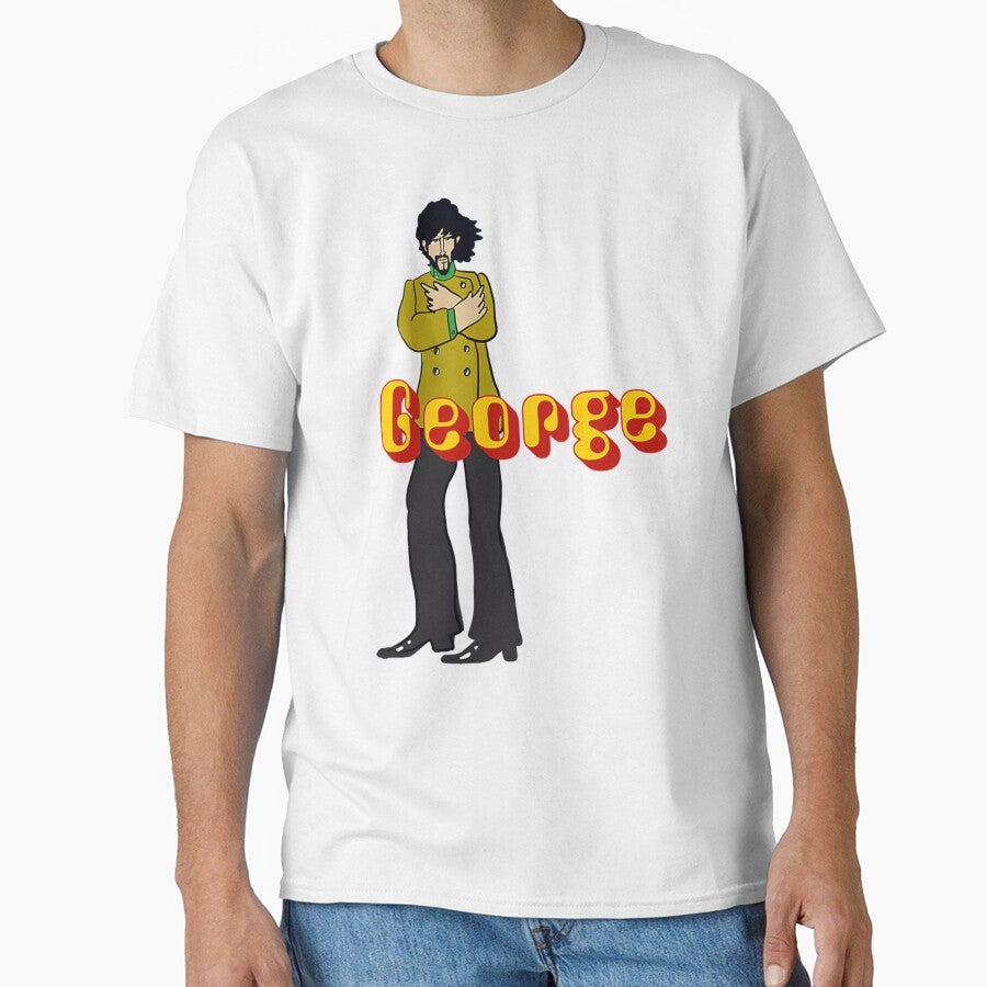 George Harrison Yellow Submarine Character Cartoon Cult Movie by Randlack6