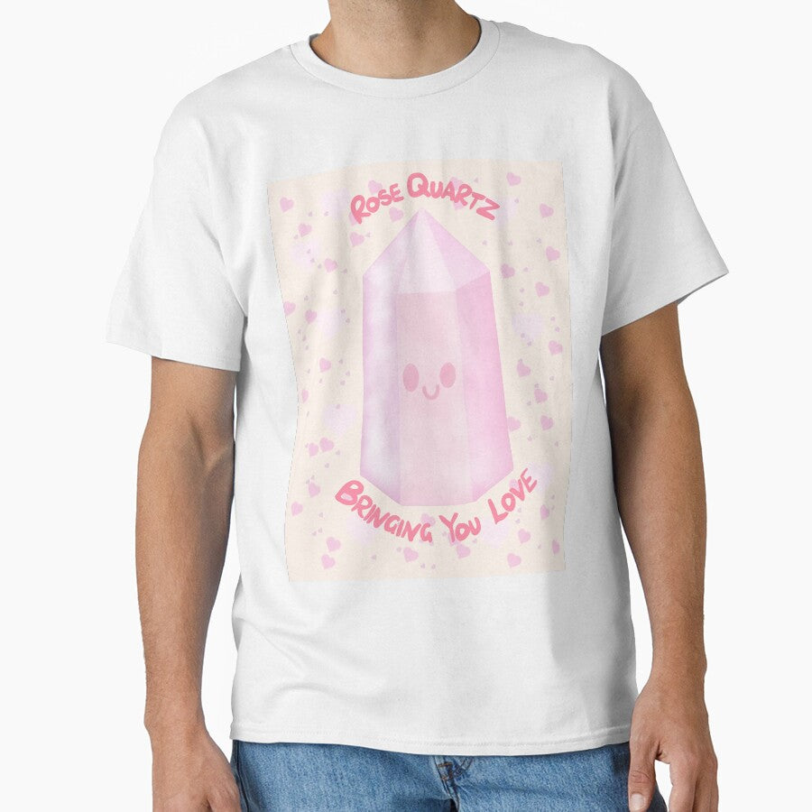 Rose quartz, bringing you love by NatLeBrunDesign T-Shirts, Hoodie, Sweatshirt | BlankRebels.com (Image 1)