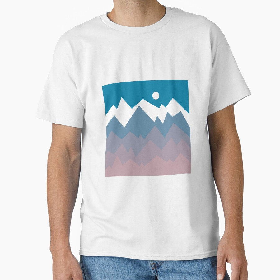 Mountain Dusk (II) by wgb creative T-Shirts, Hoodie, Sweatshirt | BlankRebels.com (Image 1)