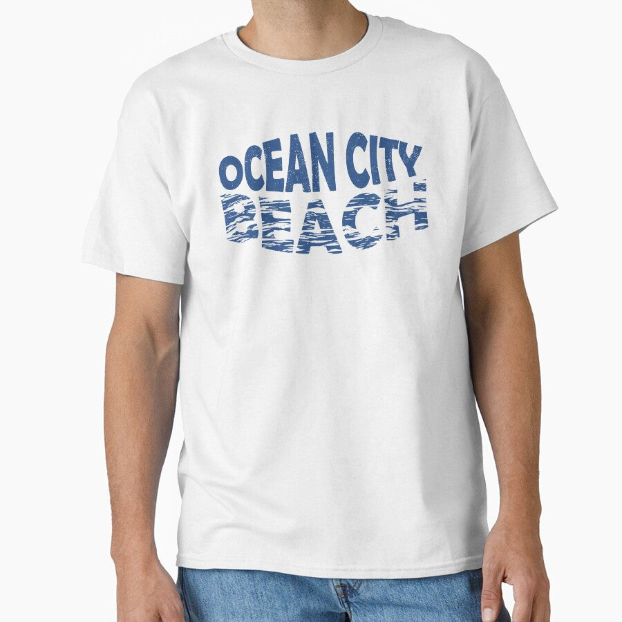 Ocean City Beach Maryland by ArtNoveltee T-Shirts, Hoodie, Sweatshirt | BlankRebels.com (Image 1)
