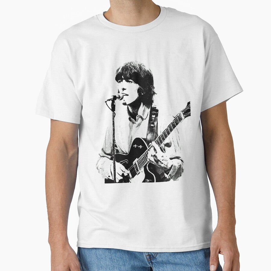 George Harrison Pop Art Classic by SilviosVieiras T-Shirts, Hoodie, Sweatshirt | BlankRebels.com (Image 1)