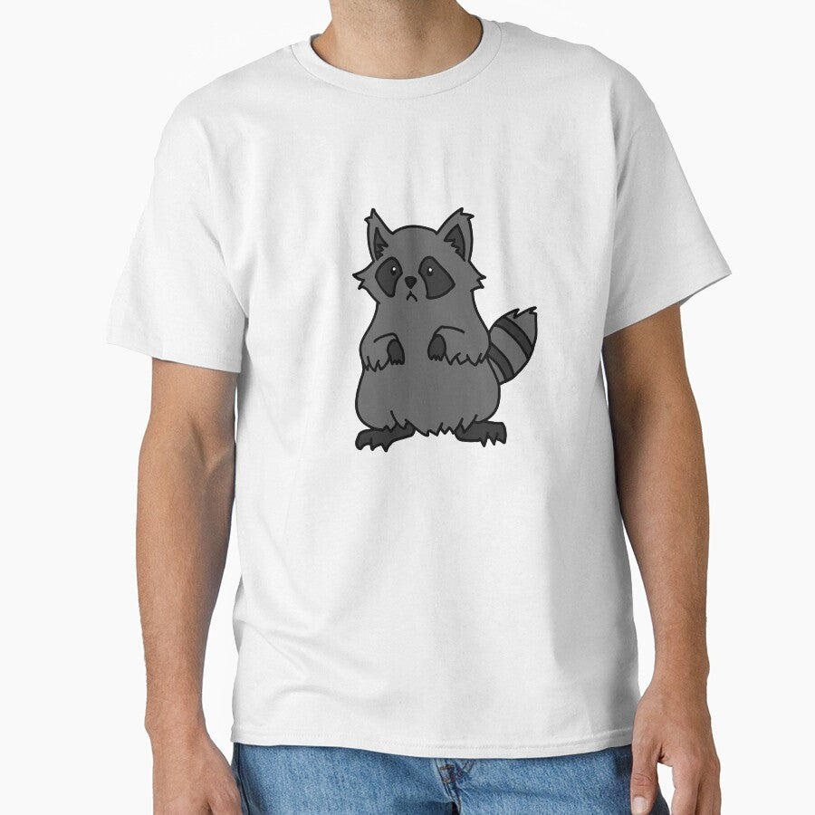 Shy Raccoon by UrbanaAnimal T-Shirts, Hoodie, Sweatshirt | BlankRebels.com (Image 1)
