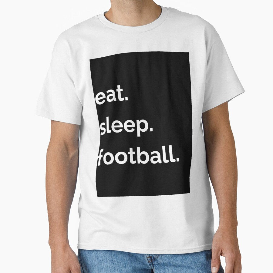 Eat Sleep Football by Momente  Design