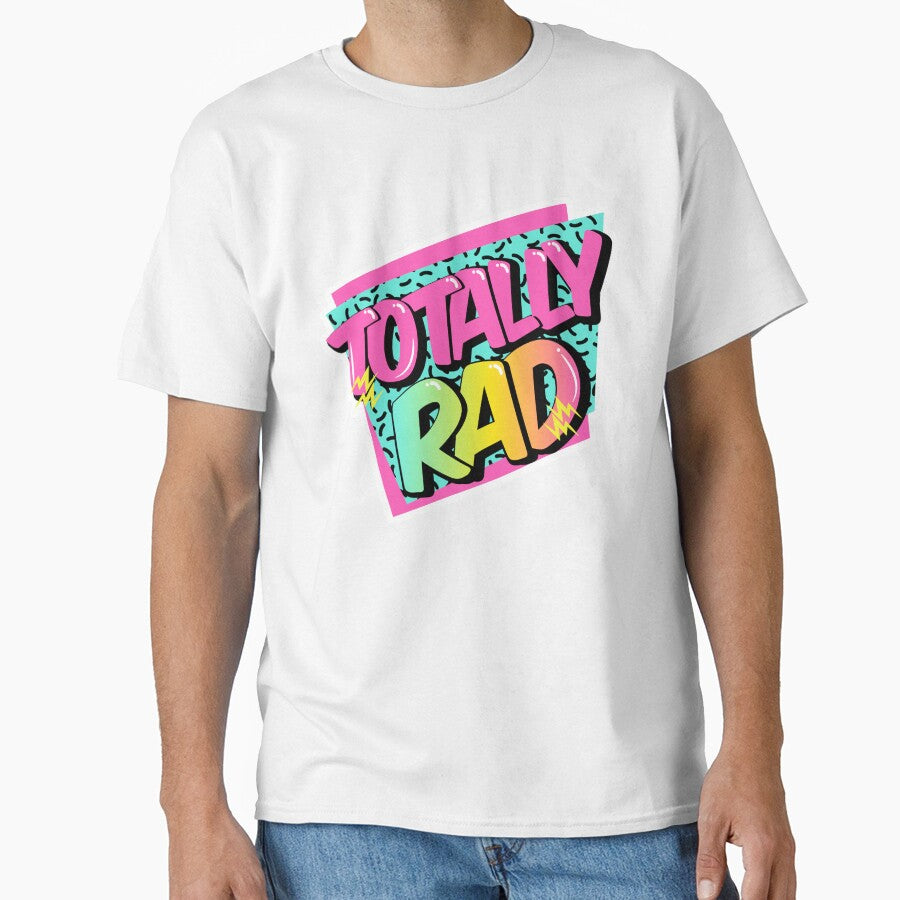 Totally Rad 1980s Shirt Eighties Style Costume Party Idea by simplytldr