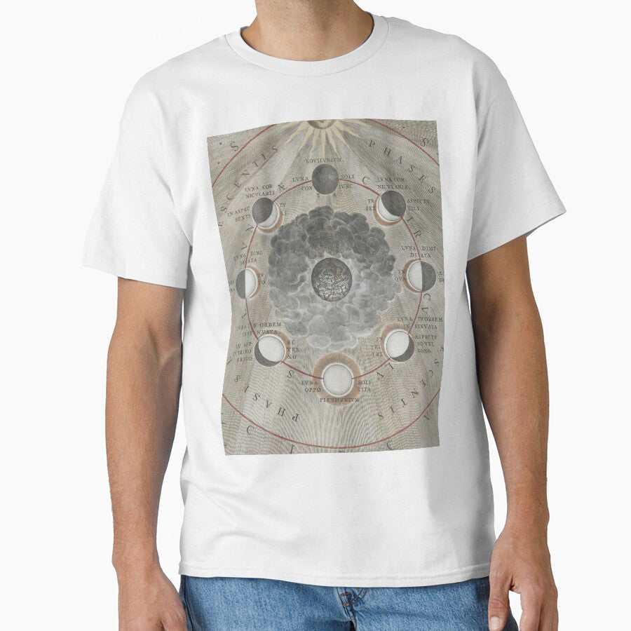 Moon Phase Map by BlueSpecsStudio T-Shirts, Hoodie, Sweatshirt | BlankRebels.com (Image 1)