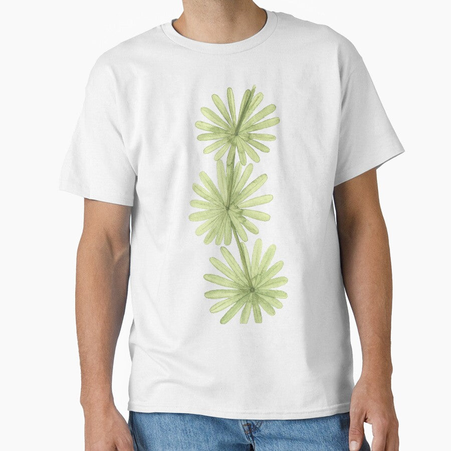 Fossil plant, based on original watercolor by SharonRoseR T-Shirts, Hoodie, Sweatshirt | BlankRebels.com (Image 1)