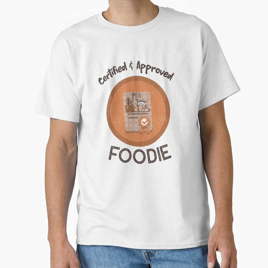 Certified and approved foodie food lover by helkav T-Shirts, Hoodie, Sweatshirt | BlankRebels.com (Image 1)