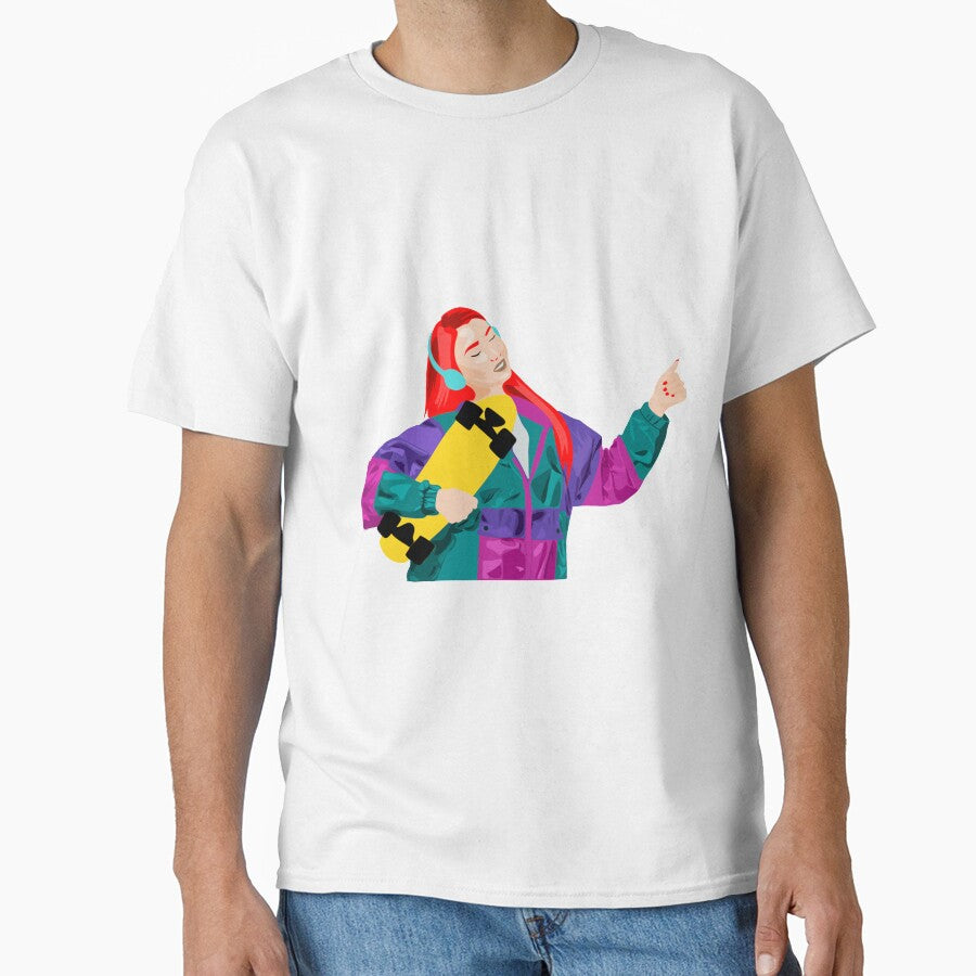 Vintage Women Most Popular Skateboard 90s Baby Vintage by Imakeyouhappy T-Shirts, Hoodie, Sweatshirt (Image 1)