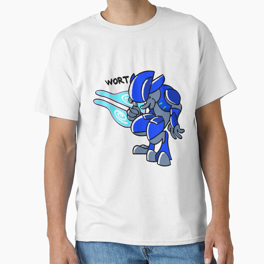 Elite Blue w/ Sword by LowResDesigns T-Shirts, Hoodie, Sweatshirt | BlankRebels.com (Image 1)