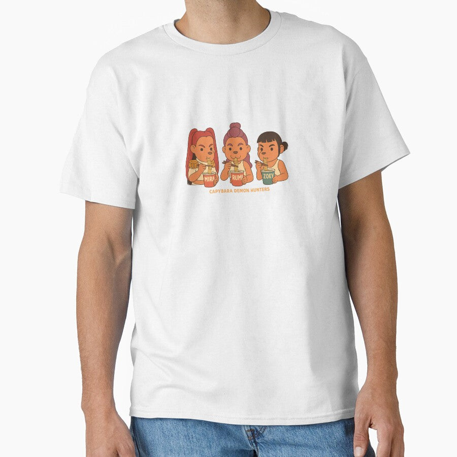 Capybara Demon Hunters – Adorable K-Pop Ramen Inspired Art by MorningDragon T-Shirts, Hoodie, Sweatshirt (Image 1)