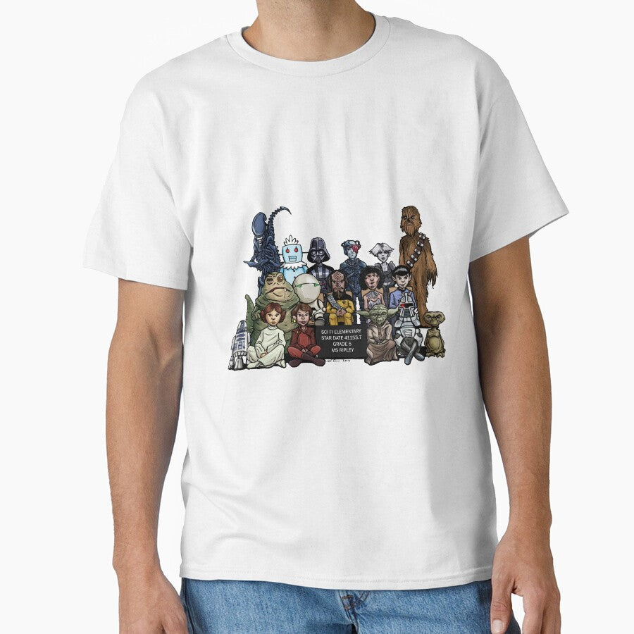 Sci Fi Elementary Class Photo T-Shirts, Hoodie, Sweatshirt