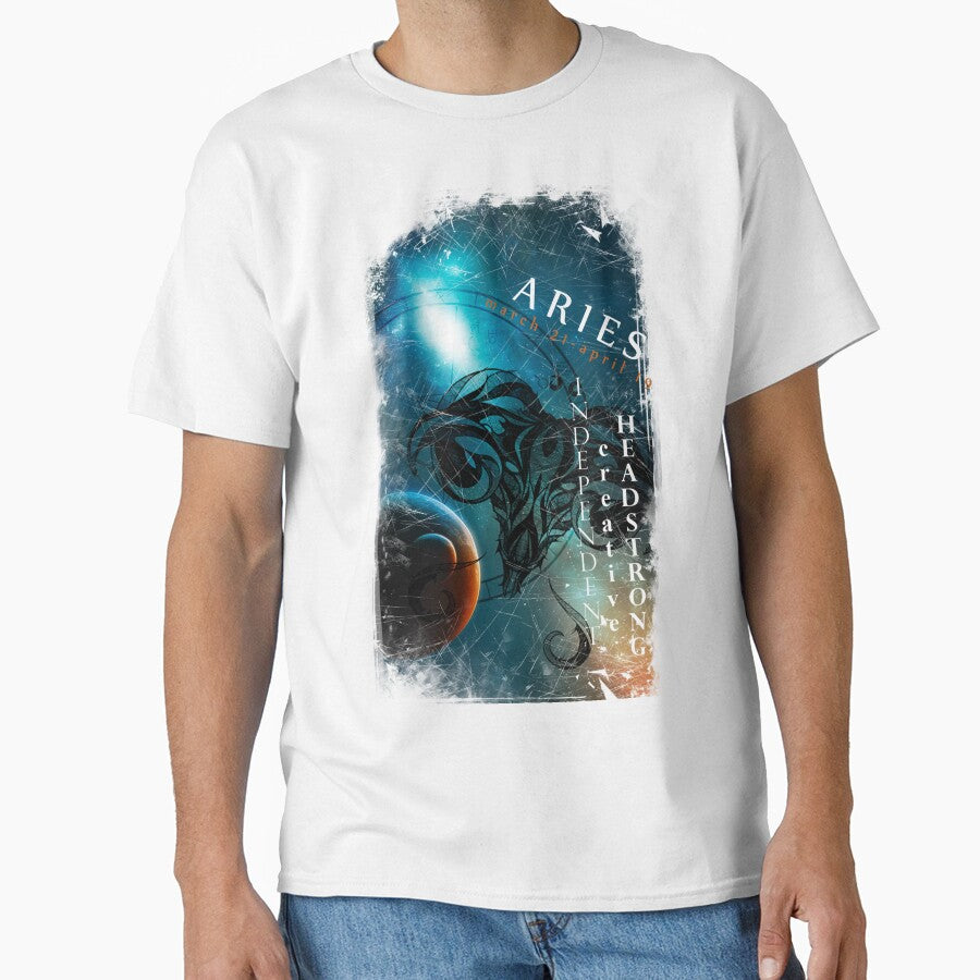Aries- Independent, Creative and Headstrong by mindusindia T-Shirts, Hoodie, Sweatshirt | BlankRebels.com (Image 1)