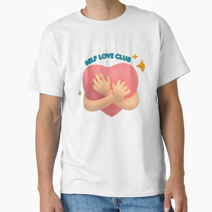 Self Love Club – No Membership Required, Just Acceptance by Happyfreedom T-Shirts, Hoodie, Sweatshirt (Image 1)