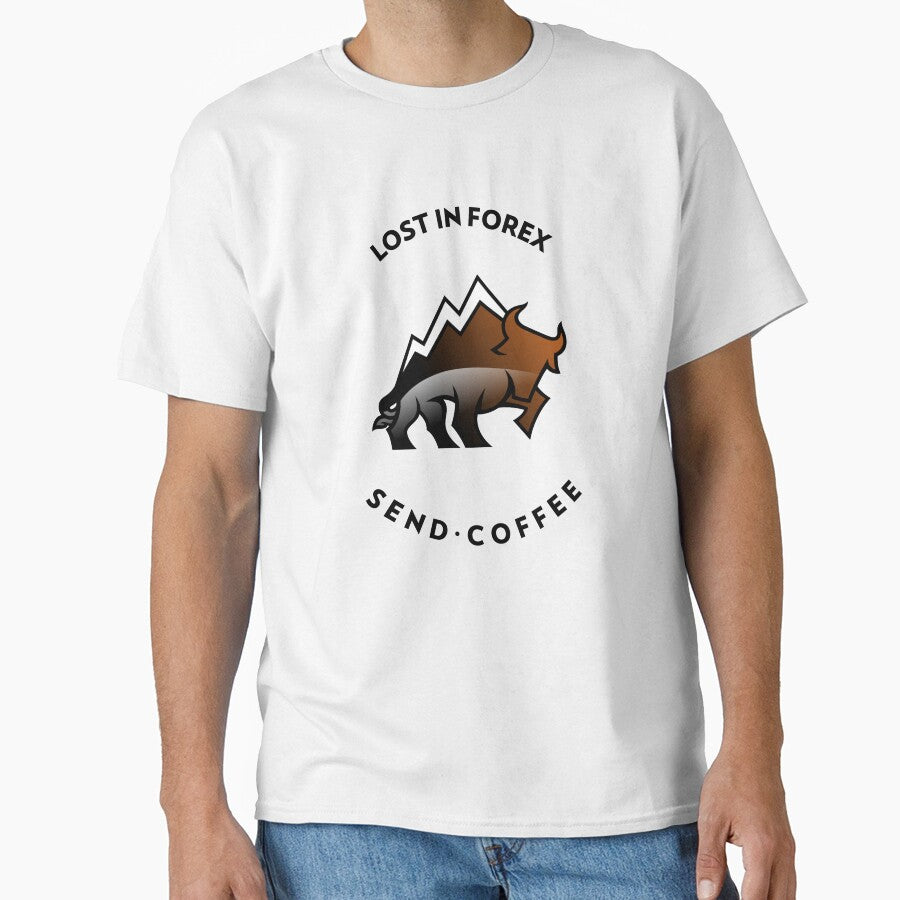 Lost in Forex - Send Coffee by NHH25 T-Shirts, Hoodie, Sweatshirt | BlankRebels.com (Image 1)