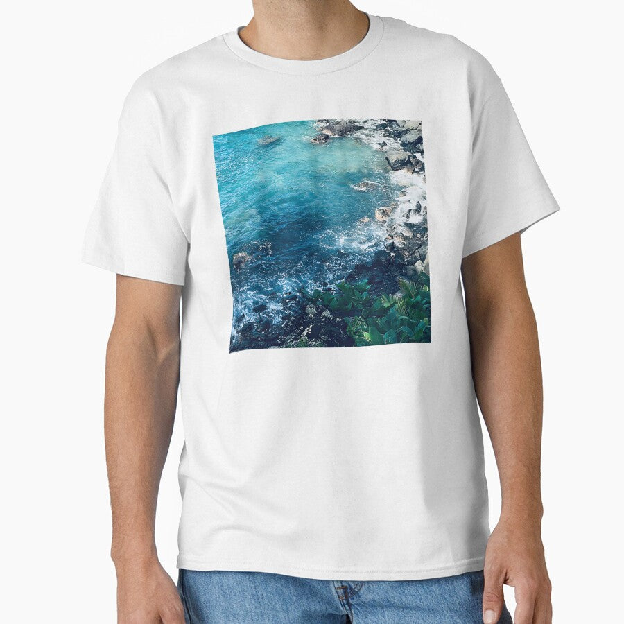 Tropical Paradise Pacific Ocean Cove Art Photo by DEC02 T-Shirts, Hoodie, Sweatshirt | BlankRebels.com (Image 1)