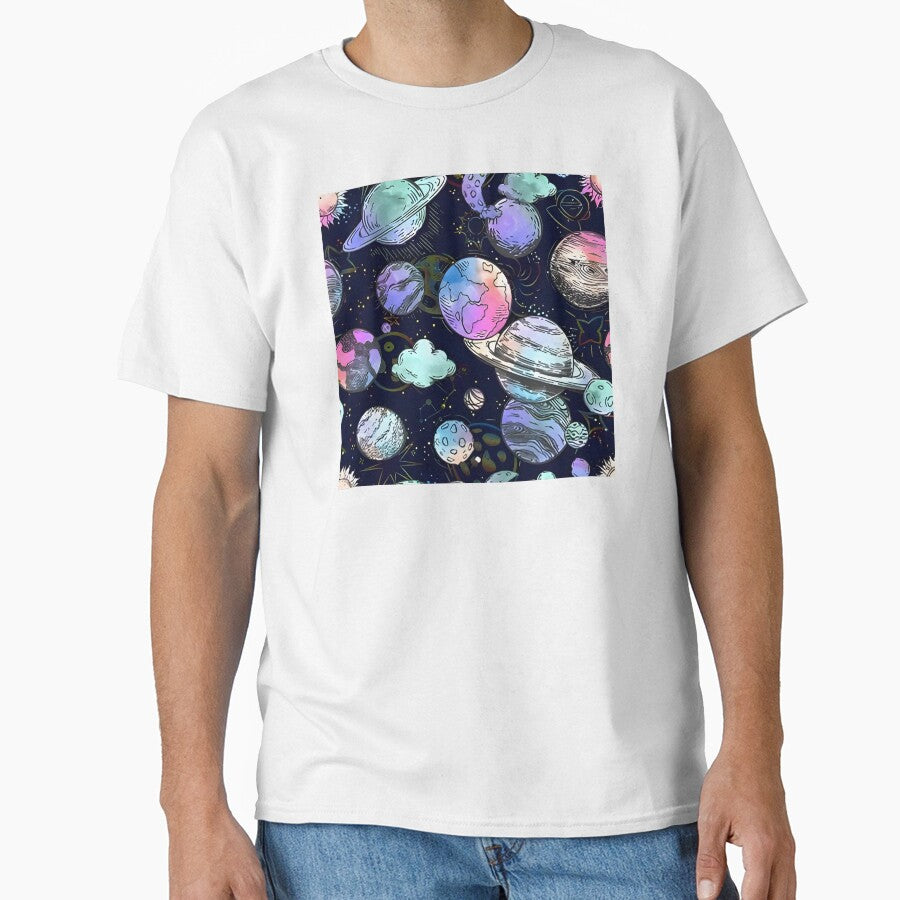 Pastel Space | Cosmic Pastel Galaxy Art & Celestial Design by Imaginarium Depot - ImaginariumDepot.us T-Shirts,... (Image 1)