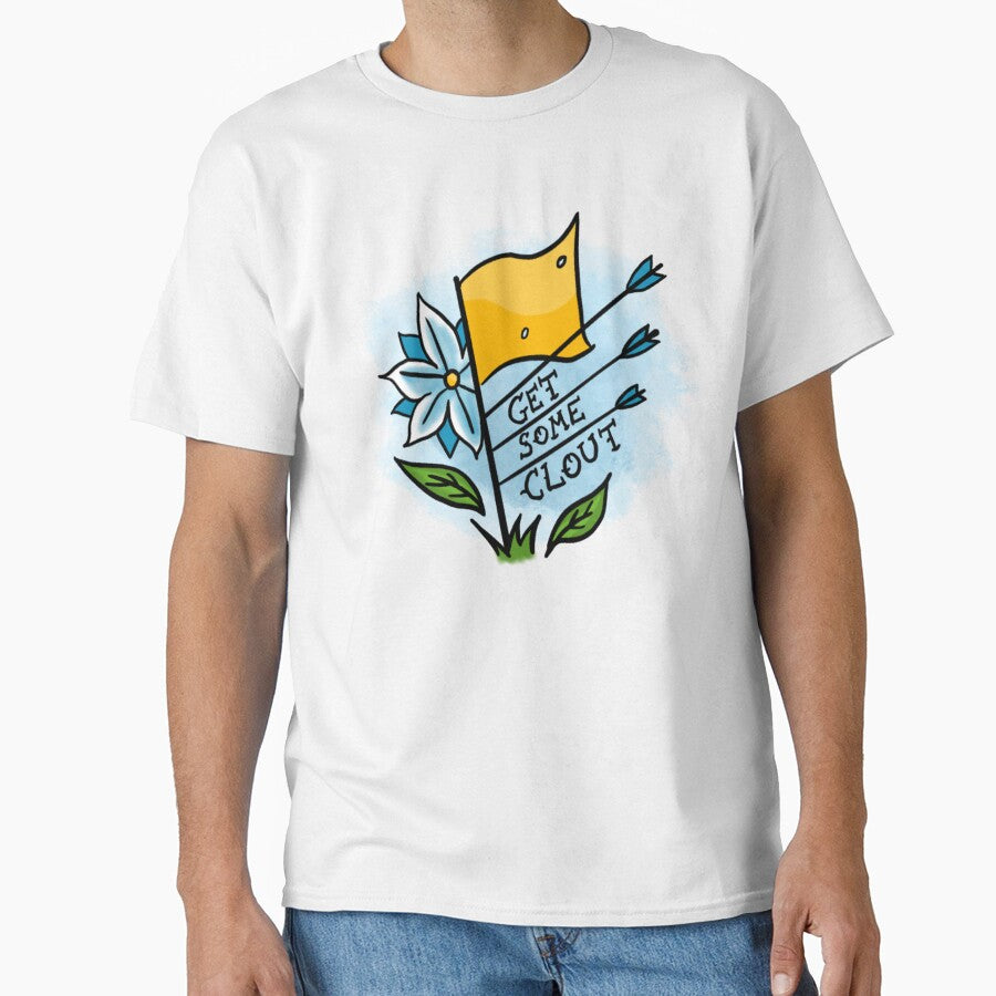 Get Some Clout Archery Traditional Tattoo Flash by LazyBlackCatArt T-Shirts, Hoodie, Sweatshirt | BlankRebels.com (Image 1)