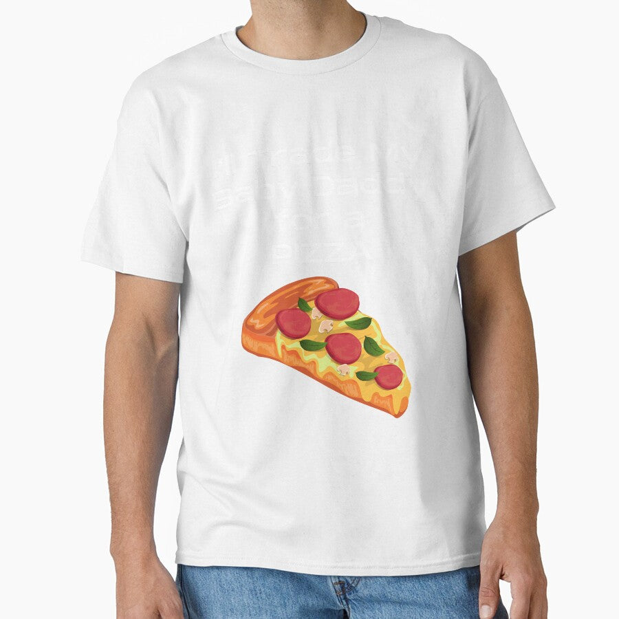 Funny I'll Trade My Baby Daddy For A Pizza Slice Foodie by MagicSD Designs