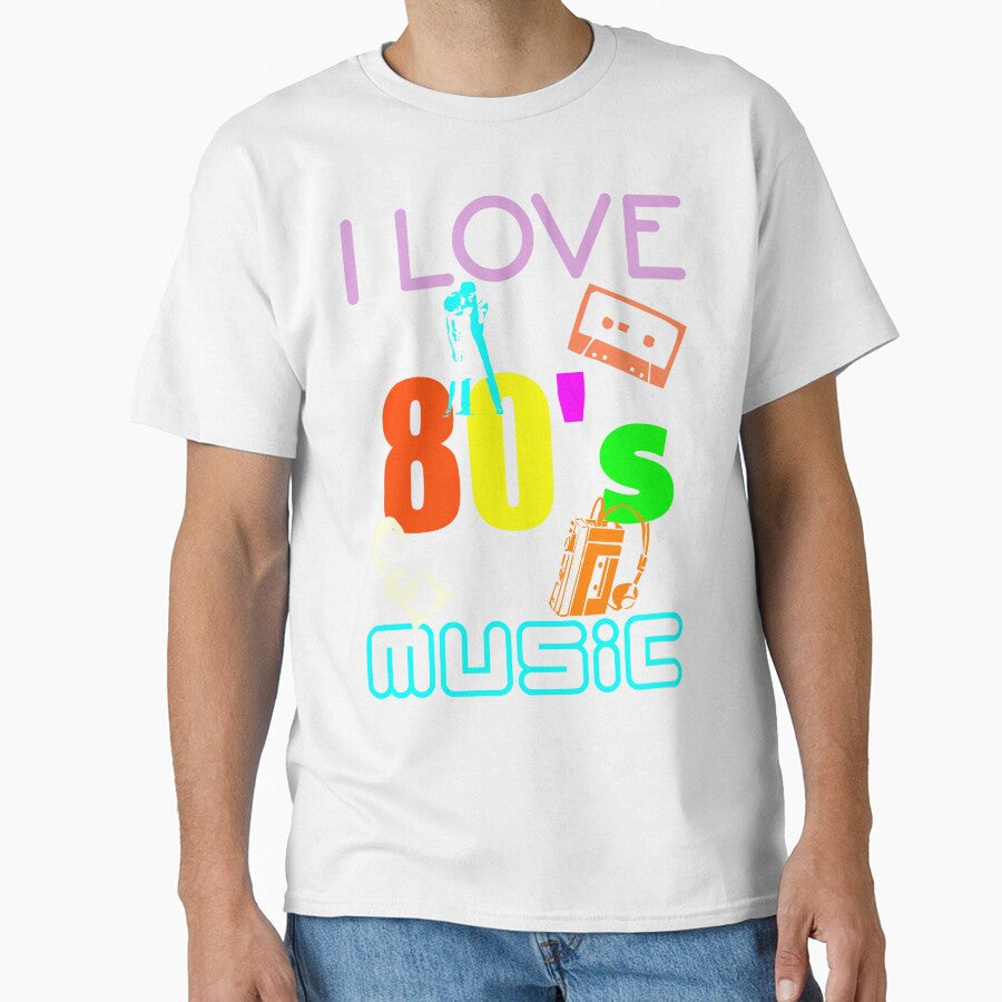 I love 80's Music by zarshirts