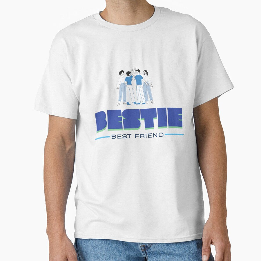 Bestie - Best friend by SPY IN THE AIR T-Shirts, Hoodie, Sweatshirt | BlankRebels.com (Image 1)